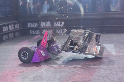 FMB Combat Robot World Cup Competition in China is a Smashing Success