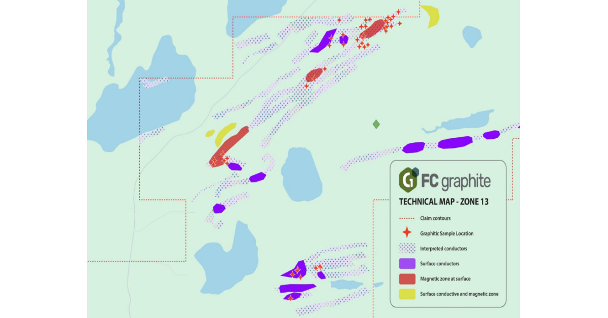 First Canadian Graphite Completes Phase I Exploration on Zone 13 Discovery and Expands Lands Package