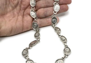 Sterling Silver Evil Eye Necklace