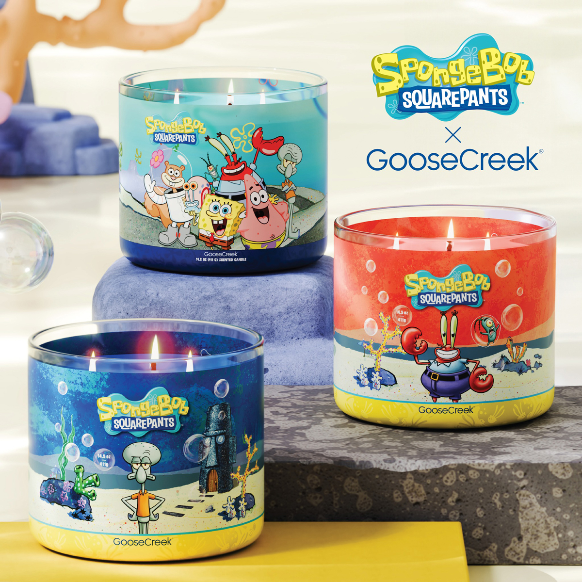 SpongeBob Goose Creek Candle Collection