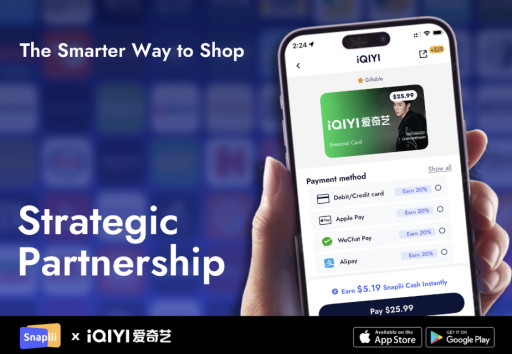 Snaplii Announces Strategic Partnership with iQIYI International