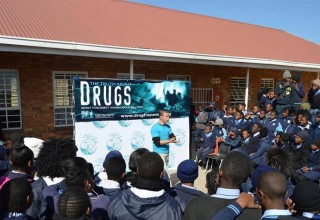 Meiring has found education to be the most effective tool against drugs and substance abuse. 