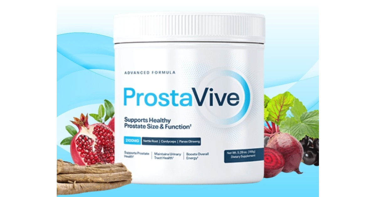 ProstaVive Review: Blood Flow-Based Prostate Support Powder for Urinary ...