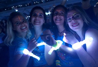 LED bracelets Light Up Everyone on Coldplay's Tour with 360 Degrees of Light