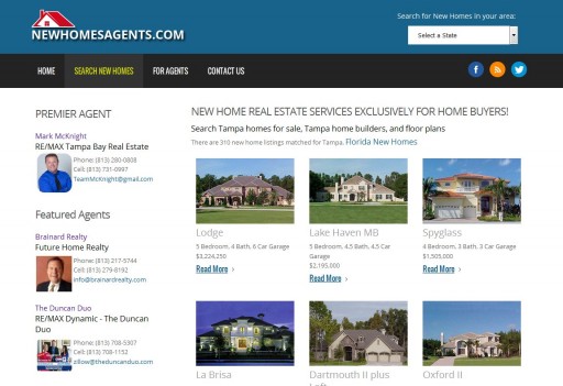 NewHomesAgents.com to Showcase Top Real Estate Agents