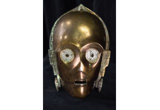 C-3PO head used on Star Wars: The Empire Strikes Back