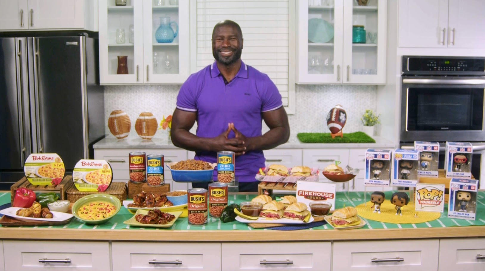 Former NFL All-Pro Player Ovie Mughelli Gives Tips for the Ultimate Big Game Party 