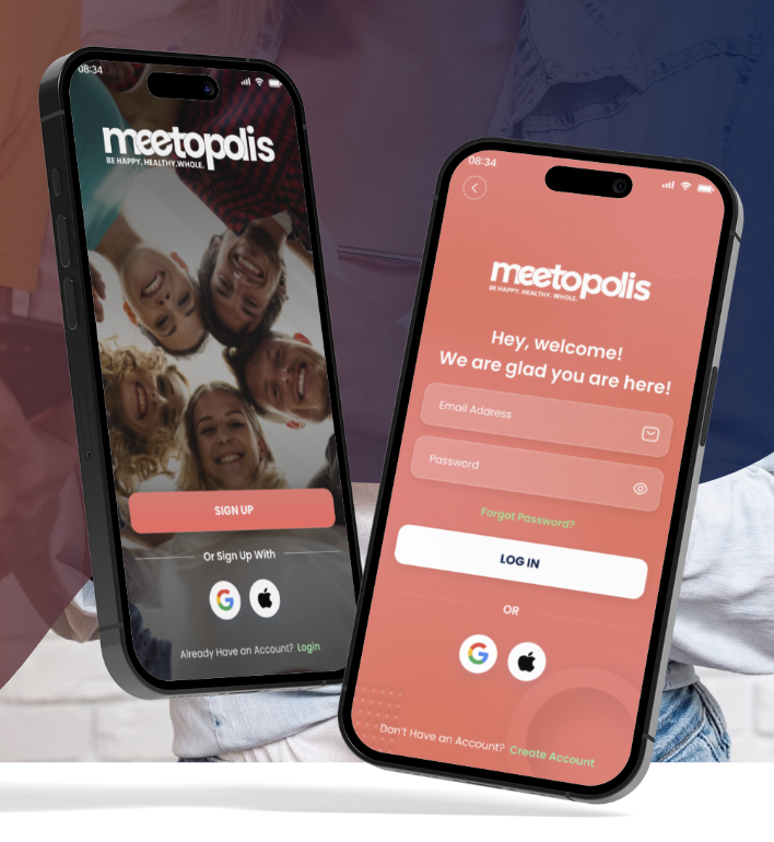 Meetopolis Peer Support APP