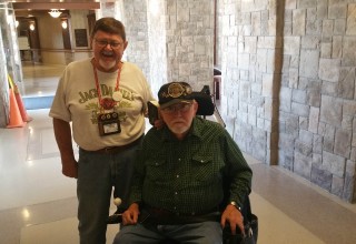 Lawton Ft. Sill Veterans Center Donation Buzz and Earl