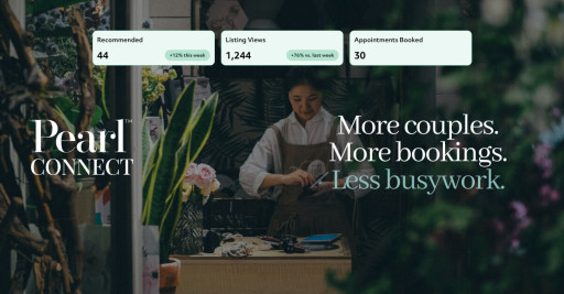Introducing Pearl Connect: First AI-Powered Platform for Wedding Professionals to Market, Connect & Book Couples Providing Real-Time, Qualified Leads Backed by First-Party Data