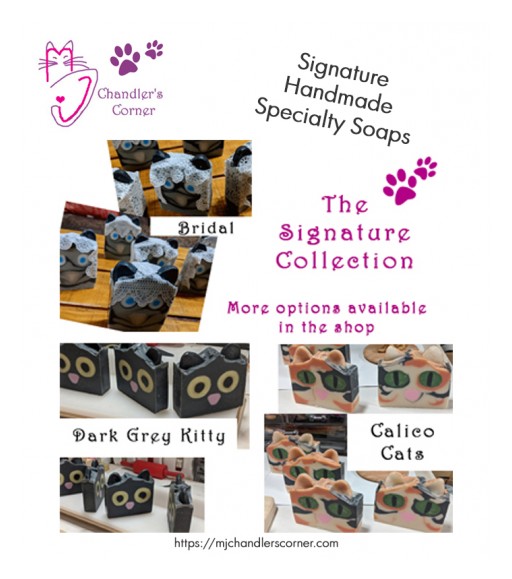 MJ Chandler's Corner, LLC Releases the Signature Pet Savers Collection of Natural Handmade Soaps