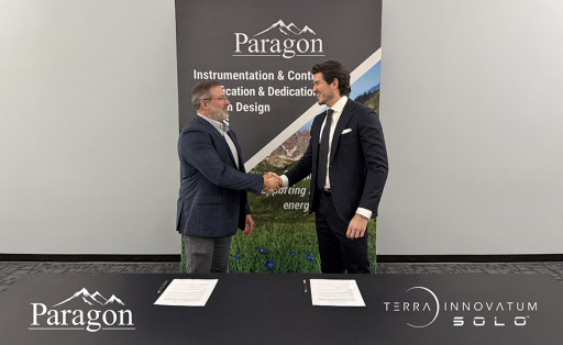Terra Innovatum Signs Strategic Partnership with Paragon Energy Solutions to Support Commercialization and Global Deployment of SOLO(TM) Micro-Modular Nuclear Reactor
