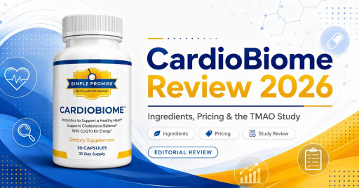 CardioBiome Reviews 2026: Could This Once-Daily Gut-to-Heart Formula Be the Missing Piece in Your Cardiovascular Wellness Routine?