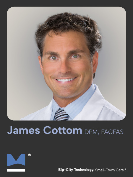 James Cottom, DPM Joins Modern Foot & Ankle