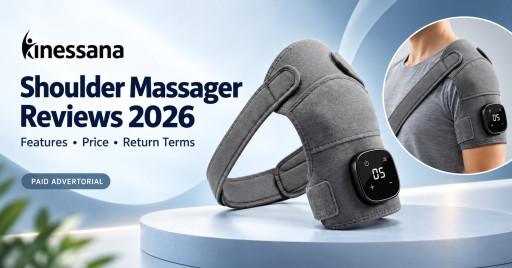 Kinessana Shoulder Massager Reviews 2026: Long Day at Your Desk? Explore a Wearable Way to Wind Down