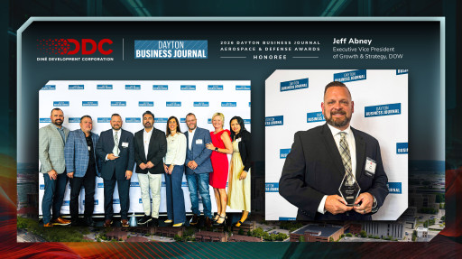 DDC Executive Vice President Named Dayton Business Journal Aerospace & Defense Awards Honoree