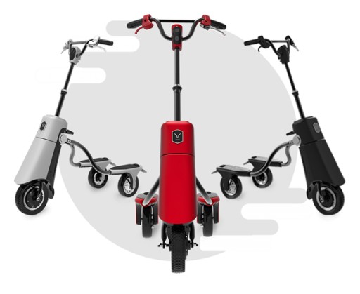 Stand-Up Electric Scooter Alllu VehiGo Provides a Safe and Eye-Popping Urban Riding Experience