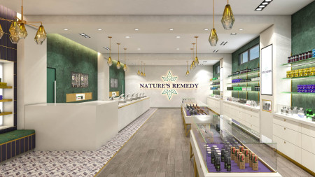Interior of Nature's Remedy Store