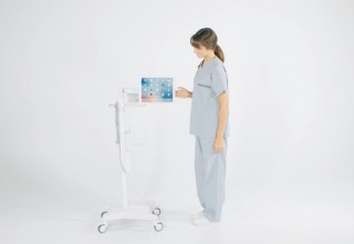 Tryten® Nova® Pro as articulating ergonomic bedside telehealth endpoint for patients