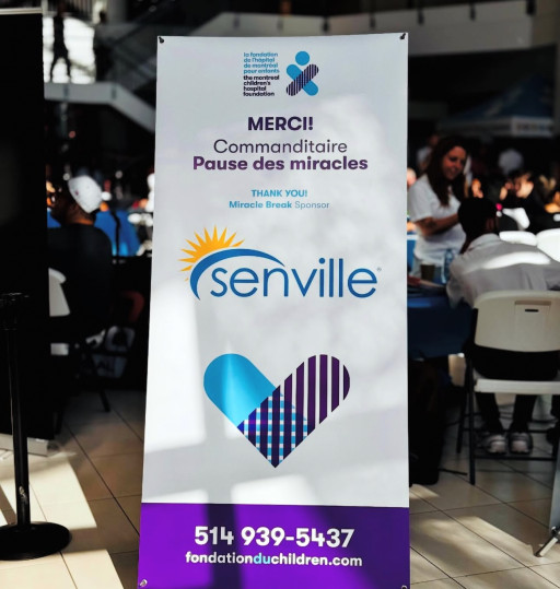 Senville Proudly Supports the Caring for Kids Radiothon Benefiting Montreal Children's Hospital