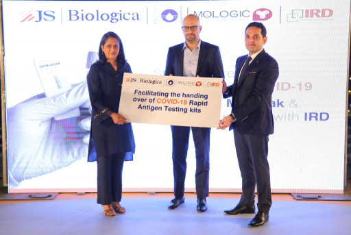 Biologica in Partnership With JS Group and Medipak Organized a Ceremony to Mark the Handing Over of 35,000+ COVID-19 Rapid Antigen Test Kits
