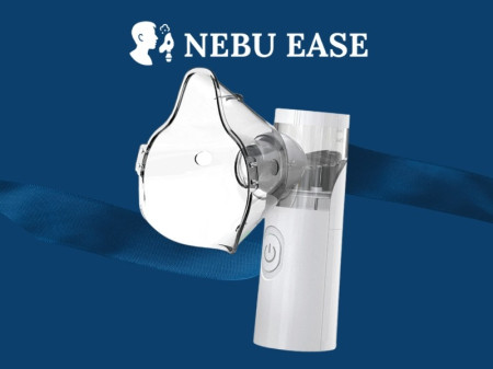 Nebu Ease Portable Mesh Nebulizer Breathing Support