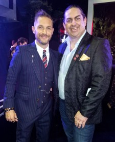 Walter OBrien with Tom Hardy 
