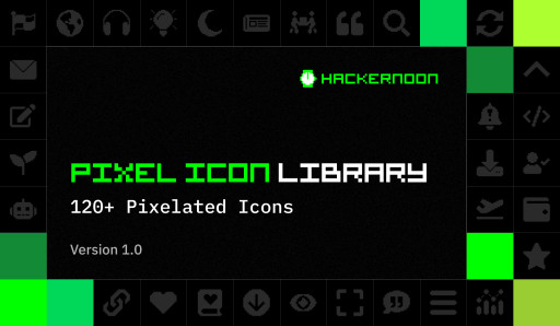 HackerNoon Publishes Pixel Icon Library as Open Source Repo on GitHub and to the Figma Community