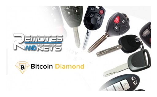 Remotes and Keys to Accept Crypto Payments Including Bitcoin Diamond (BCD)