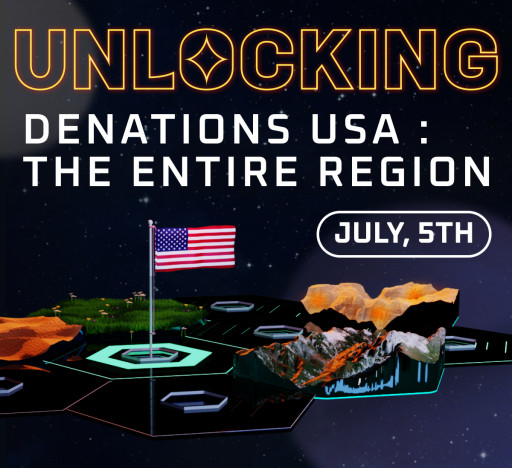 DeNations' 1st Public Land Minting Has Begun, Starting From the USA Lands