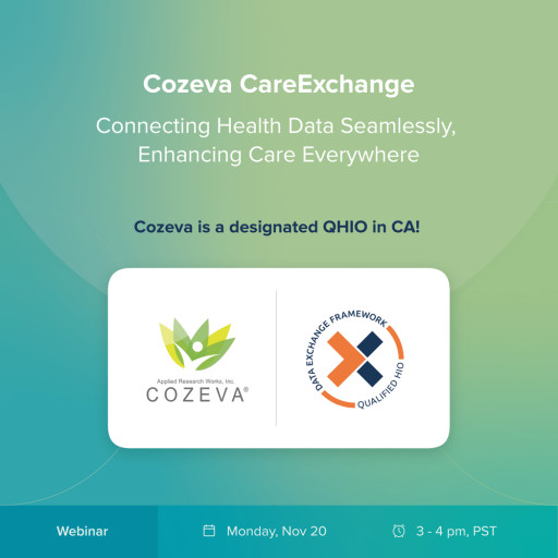 Cozeva Empowers California Healthcare Organizations as a Qualified Health Information Organization (QHIO) to Navigate Data Exchange Framework (DxF)