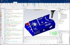 Graphical interaction with CAMIO software allows the program to be simulated prior to operation