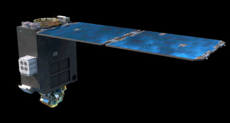 GA-EMS GA-75 Satellite with Optical Communication Terminal