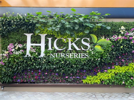 Hicks Nurseries' Green Wall