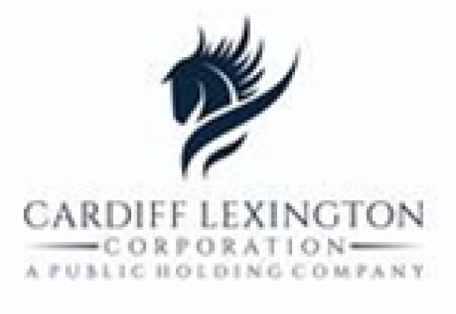 Cardiff Lexington Corporation, Tuesday, July 27, 2021, Press release picture