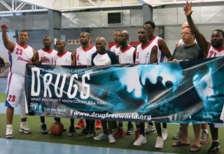 A South African pro basketball team is one of the sports organizations adopting the campaign.