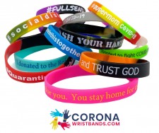Corona Wristbands for Charity
