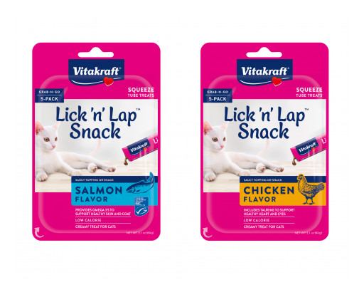 Vitakraft Lick 'N' Lap Snacks Named Best Cat Treats of 2022