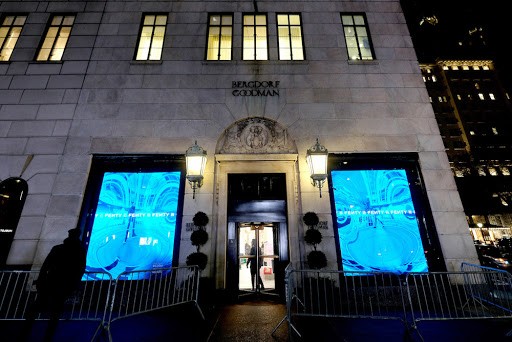 Fashion Houses Go Tech: BeTerrific Debuts LED Screens With Bergdorf Goodman and Rihanna's Fenty During New York Fashion Week