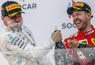 Valtteri Bottas, Sebastien Vettel