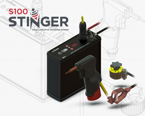 BDI's Spot-Bonder for Weldable Strain Gage Installation is Portable and Capable of 60 Bonds per Minute