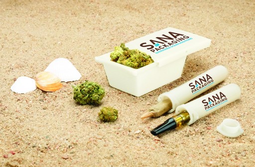Sana Packaging Announces New Line of Reclaimed Ocean Plastic Cannabis Packaging