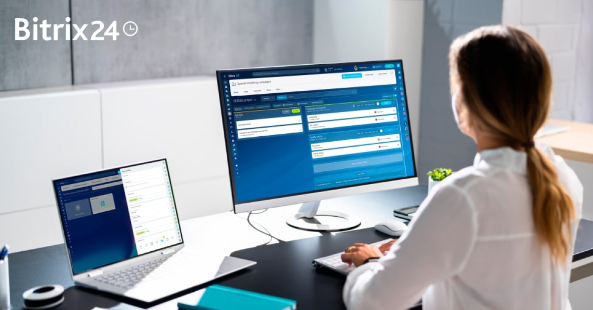 Streamline agile workflows, automate routine tasks, and keep your team focused and productive in Bitrix24.