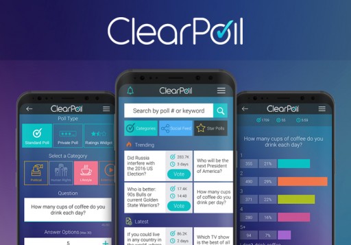 ClearPoll Launches Groundbreaking Decentralised Opinion Poll App