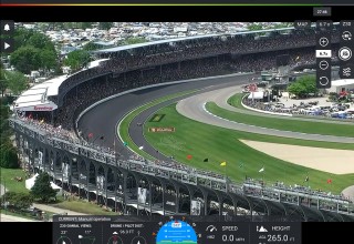 Indy 500 from DroneSense Pilot App