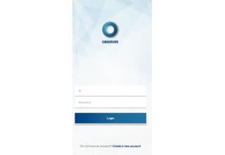 OBSR App prototype screenshot 