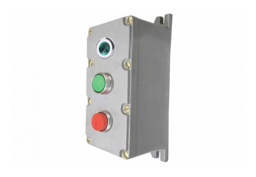 Larson Electronics Releases 120V AC Explosion Proof Control Station, CID1, Red & Green Push Buttons