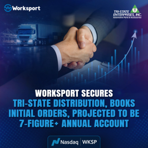 Worksport (NASDAQ:WKSP) Secures Tri-State Distribution, Books Initial Orders, Projected to be 7-Figure + Annual Account