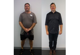 James lost 23kg in 12 weeks!