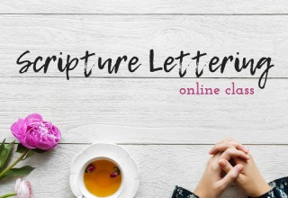 The Scripture Lettering Online Class